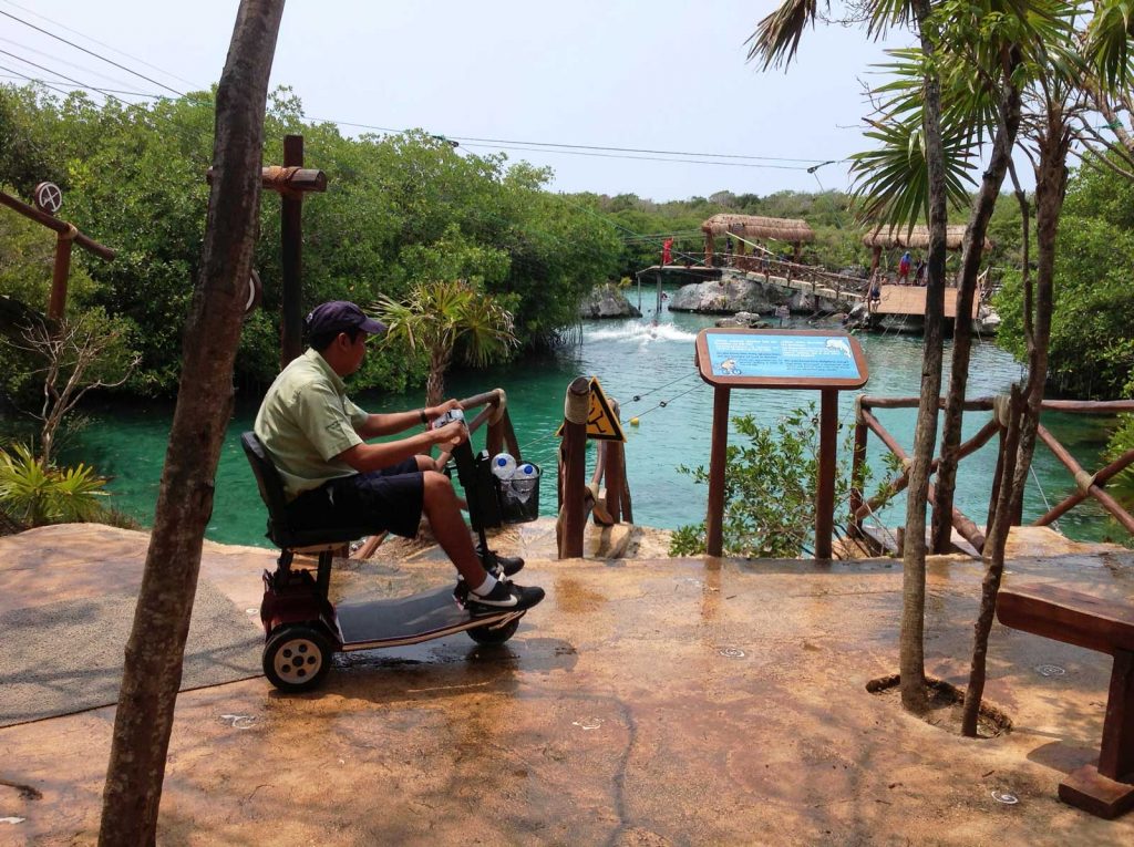 cancun rent scooter